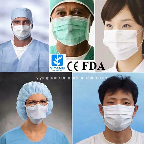 Protective Face Mask in Medical, Food and Beauty Industry