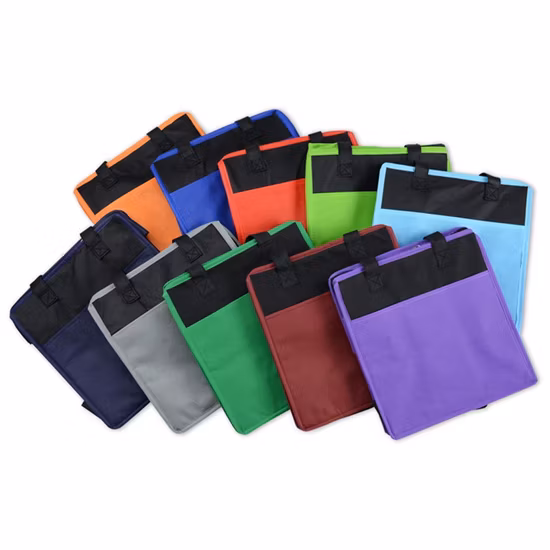 Maßgeschneiderte isolierte Einweg-Kühltasche aus Vliesstoff