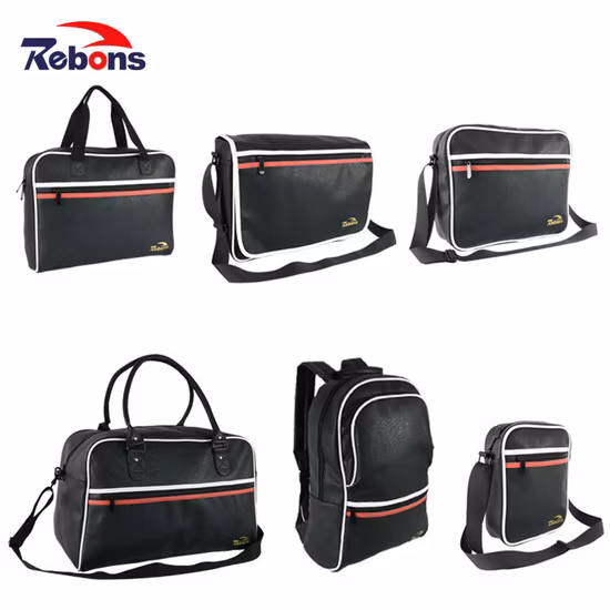 Maßgeschneiderte, große, vegane Reisegepäck-Wochenend-Reisetasche aus PU-Leder für Herren