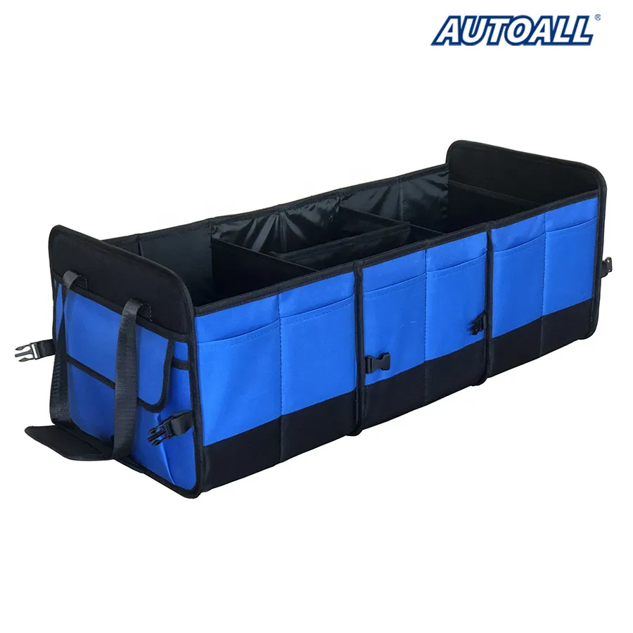 Cooler Kofferraum-Organizer mit großem Fassungsvermögen, Polyester-Stoff-Organizer